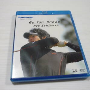 [管00]【送料無料】Blu-ray 3D Go for Dream Ryo Ishikawa / 石川遼 パナソニック非売品 ゴルフ