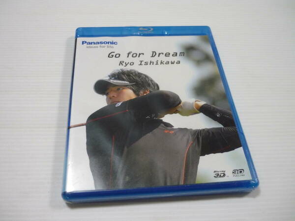 [管00]【送料無料】Blu-ray 3D Go for Dream Ryo Ishikawa / 石川遼 パナソニック非売品 ゴルフ