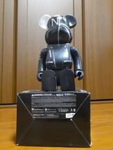 ☆ジャンク【貴重レア商品】BE@RBRICK A BATHING APE SHARK NEIGHBORHOOD 400%　BLACK☆_画像4