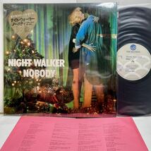 【シール帯、シュリンク付き】Night Walker / Nobody ノーバディ 【LP アナログ レコード 】_画像1