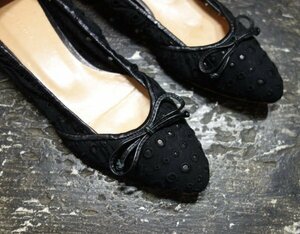 TK new goods Anteprima ANTEPRIMA [ wonderful embro Ida Lee *] ballet shoes pumps ba Rely na