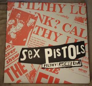 sex pistols レコード　filthy lucre tour UKオリジナル　セックス・ピストルズ