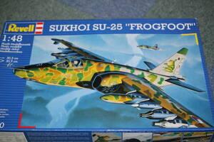 レベル 1/48 スホーイ Su-25 フロッグフット　※定形外￥７１０、 ゆうパック１００サイズ