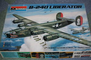 モノグラム 1/48 コンソリデーデッド B-24D リベレーター　※ ゆうパック１００サイズ