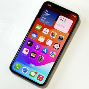 SIMフリー iPhone Xs スペースグレイ 64GB MT9E2KH/A バッテリー最大容量96％ アクティベーションロック解除済