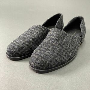 ◯1a31 《美品》 Hender Scheme エンダースキーマ Fl-Kat Kate フラットシューズ ミュール スリッポン グレー レディース 24.5cm相当