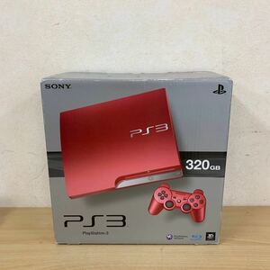 美品 SONY PlayStation3 CECH-3000B SR 320GB プレイステーション3 スカーレットレッド ゲーム 
