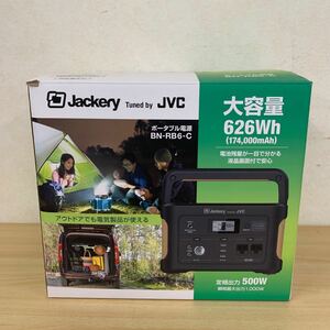 美品 JVC Jackery BN-RB6-C ポータブル電源 アウトドア 626Wh 