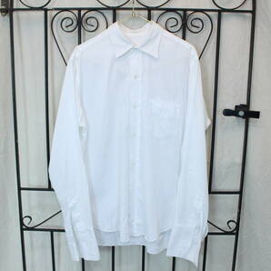 Y's YOHJI YAMAMOTO LONG SLEEVE BIG SILHOUETTE SHIRTS MADE IN JAPAN/ワイズヨウジヤマモト長袖ビッグシルエットシャツ