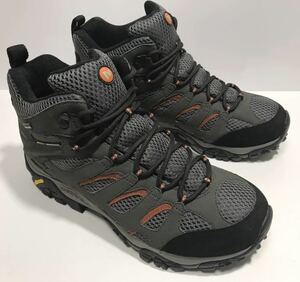 美品!! 定番!! MERRELL メレル J87313 MOAB MID GORE-TEX BELUGA モアブ ミッド ゴアテックス us 9.0 / 27.0cm