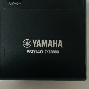 YAMAHA ヤマハ リモコン FSR140 ZK60880 赤外線確認済み N022109の画像2