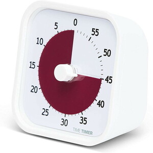 【正規品】 TIME TIMER MOD Home Edition 9cm 60分 タイムタイマー モッド コットンホワイト TTM9-HCW-W 時間管理　送料無料