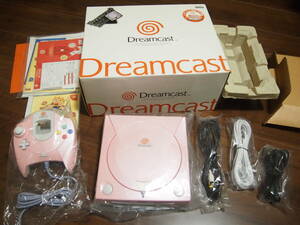 １円スタート ２４時間出品　未使用 新品 美品　セガ　ドリームキャスト 本体　パールピンク　SEGA Dreamcast pearl Pink Limited Edition