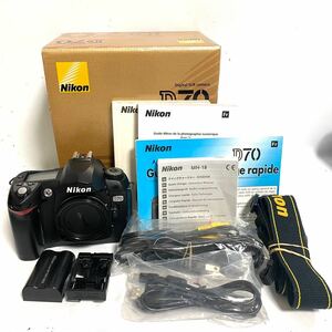 Nikon ニコン デジタル一眼レフカメラ D70 ボディ 外箱付き 現状品 ジャンク m-022307-32