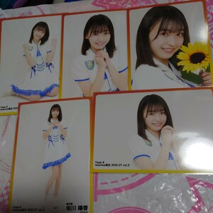 　AKB48【チーム8 福井県代表　坂川陽香】netshop限定　2022.07vol.2 5枚セット　生写真 