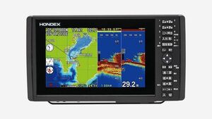 HE-90S GPS外付仕様 9型ワイド HONDEX ホンデックス デプスマッピング 機能搭載 プロッター デジタル 魚探