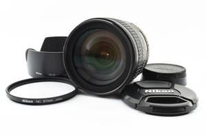 美品 Nikon DX AF-S NIKKOR 18-70mm f/3.5-4.5G ED レンズ フード フィルター付き ニコン 343