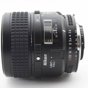 美品 Nikon AF Micro Nikkor 60mm F/2.8 Fマウント Prime レンズ ニコン 353の画像7