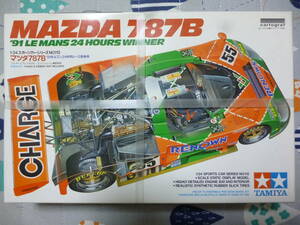 ☆彡人気　未組立保管品　タミヤ　1/24　マツダ787Ｂ　ル・マン　24ｈレース優勝マシン　マツダロータリー