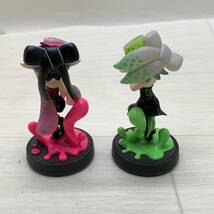 ■amiibo アミーボ スプラトゥーン シオカラーズ ホタル アオリ NVL-001 任天堂 Nintendo フィギュア 人形 ジャンク品■G41485_画像3