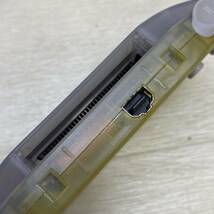 ▲ Nintendo 任天堂 ゲームボーイアドバンス AGB-001 ミルキーブルー 電池蓋欠品 動作確認済み 変色あり ジャンク ▲ K12879_画像6
