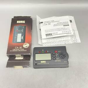 Σ Korg black matic tuner KORGCHROMATIC TUNER CA-30 black black color digital musical instruments peripherals operation not yet verification present condition goods ΣG52339