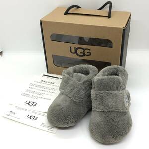 !UGG UGG 3274 BIXBEE корзина для рыбы s Be пинетки Kids размер :11 2/3 угольно-серый обувь спортивные туфли mo Como ko б/у товар!K22803