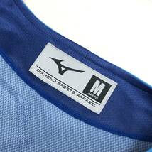 ♪MIZUNO ミズノ ベースボールウェア ユニフォーム 半袖 サイズ：M ブルー系 野球服 スポーツウェア 野球 スポーツ 中古品♪C22819_画像4