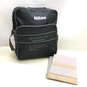 ★Nikon ニコン GAZELLE ガゼル カメラバッグ ブラック ショルダーバッグ アウトドア カメラ収納 収納 バッグ ポーチ 鞄 中古品★H01289