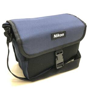 ★Nikon ニコン カメラバッグ ブルー系 ネイビー ショルダーバッグ カメラアクセサリー カメラ収納 収納 バッグ ポーチ 鞄 中古品★H01294