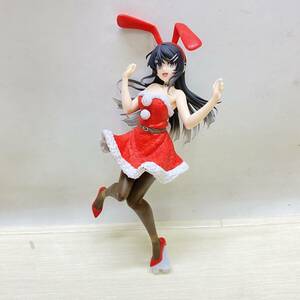 ▲タイトー 青春豚野郎シリーズ Corefulフィギュア 桜島麻衣 Winter Bunny Ver. 台座欠品 保管品 現状品 ▲ C13131