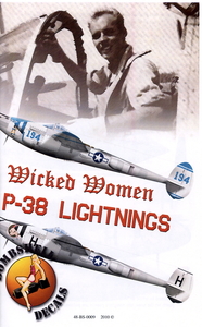 1/48 ボムシェル・デカール　P-38J ライトニング (2)