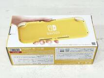 Nintendo Switch Lite イエロー 箱 充電器 内箱 有 動作確認済み Z-11_画像10