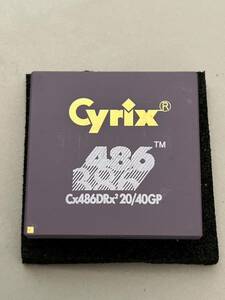 動作確認済み Cyrix Cx486DRx2 20/40GP