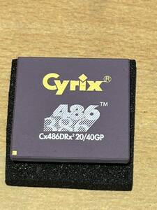 Cyrix Cx486 DRx2 20/40GP 20/40MHz 動作確認済み