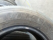 C371 バリ溝 送料無料【215/85R16 120/118】ヨコハマ LT151R 夏タイヤ 1本 2022年製 約8-8.5分山_画像6