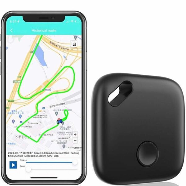 Wiami Tag 紛失防止タグ GPS 追跡 忘れ物防止 見守りペット 子供 小型 スマートトラッカー