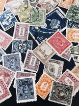 戦前 中国切手ロット大量 未済混合 孫文切手、記念切手など 満州切手も含む_画像3