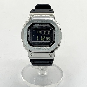 CASIO G-SHOCK GMW-B5000-1JF 腕時計 Gショック デジタル スクエア フルメタル Bluetooth通信 メンズ ブラック/シルバー カシオ DF10567■