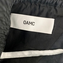 OAMC オーエーエムシー ハーフパンツ ショートパンツ 短パン コットン 無地 ズボン メンズ Sサイズ ブラック オーエーエムシー DM10191■_画像6