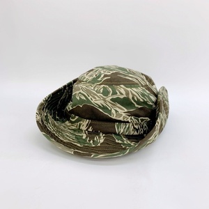  The Real McCoy's Tiger duck pattern camouflage safari hat b- knee military American Casual men's THE REAL McCOY'S hat DF10700#