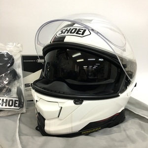 SHOEI GT-Air2 REDUX フルフェイスヘルメット 美品 SENA SRL2 インカム内蔵 Lサイズ ホワイト ショウエイ リダックス バイク N18807H●