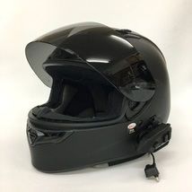 BELL QUALIFIER DLX BLACKOUT フルフェイスヘルメット インカム装着 大きいサイズ XXXLサイズ ブラック ベル バイク用品 N18784H●_画像2