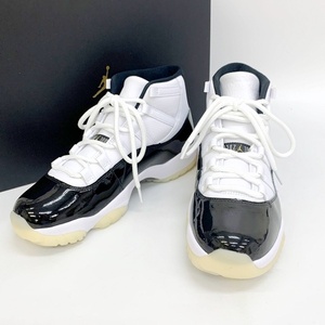 NIKE AIR JORDAN 11 RETRO GRATITUDE CT8012-170 エアジョーダン11 レトロ スニーカー 美品 箱付き メンズ 27.5cm ナイキ 靴 DF10809■