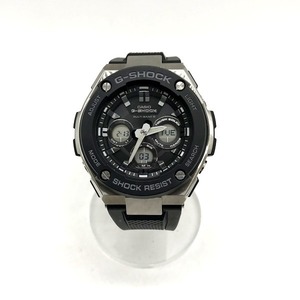 CASIO G-SHOCK GST W300 腕時計 アナログ カシオ Gショック ウオッチ カジュアル メンズ ブラック カシオ 時計 B3878◆