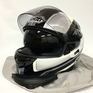 SHOEI GT-Air DAUNTLESS フルフェイスヘルメット 外装美品 PINLOCKシート装着 除菌消臭済 Lサイズ ホワイト系 ショウエイ バイク N18845H●