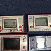 Nintendo 任天堂 GAME&WATCH ゲームウォッチ PR-21 OC-22 MH-06 CN-07 携帯ゲーム　中古まとめ　棚241_画像4