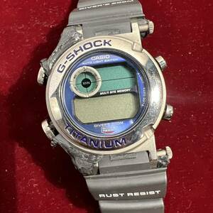 Gショック　DW-9900　フロッグマン　電池切れ　ベゼル割れあり　ベルト綺麗　ジャンク　棚283