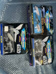 レアな海外版　スタートレック Micro Machines STAR WARS まとめ3点　ミニフィギュア MICRO 未開封/B220 US版