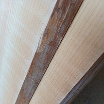 A-1598 　国産ひのき　耳付板　2枚セット　テーブル　棚板　看板　一枚板　無垢材　桧　檜　DIY_画像9